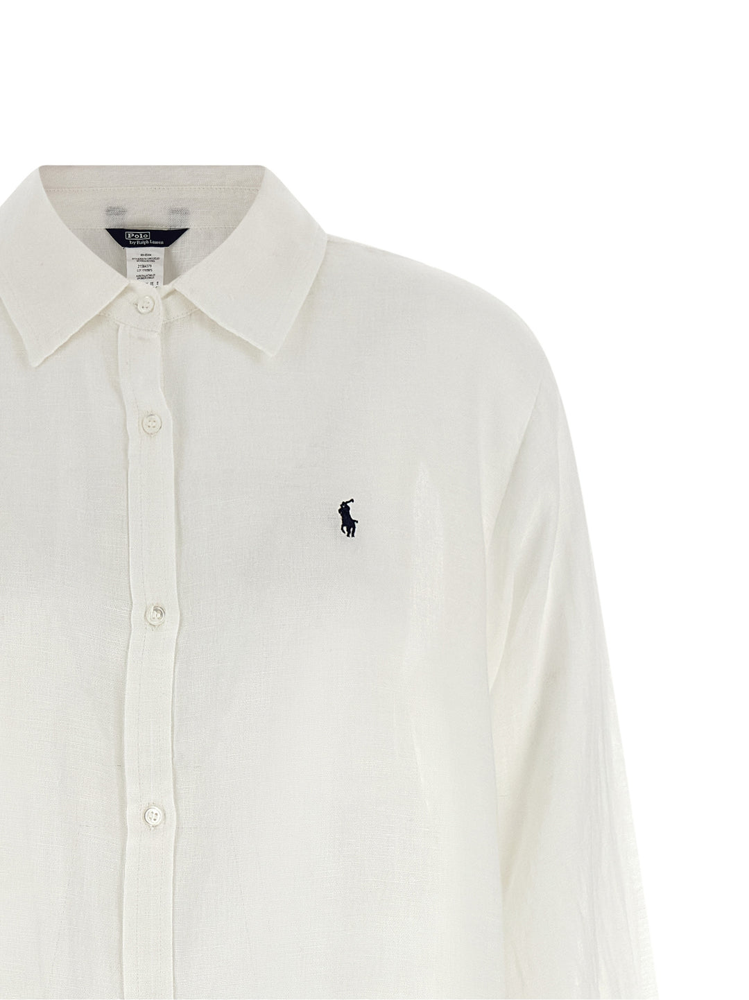 Polo Ralph Lauren Maxi Boyfriend Shirt Abiti - Bianco | b9b856504d6e3662f3af0aea78bd24274cab32b7