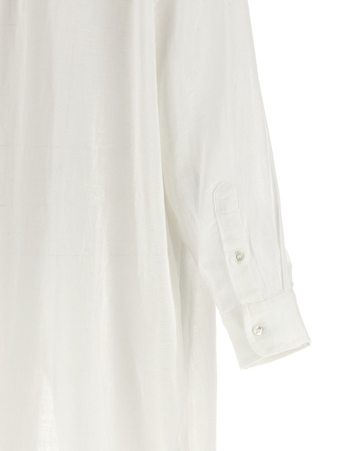 Polo Ralph Lauren Maxi Boyfriend Shirt Abiti - Bianco | 3eaabfd45b9b390a754bacfd2e93bc4330637ef9