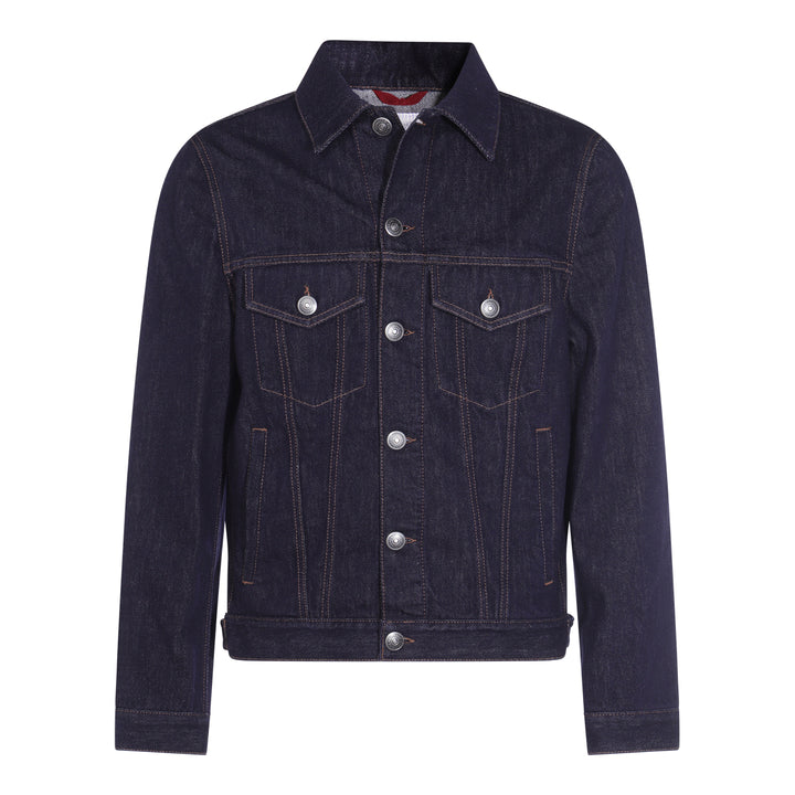 Brunello Cucinelli Jackets - Blue and green | 6054ff8d901c3518de0b60fc46105275335fa16c