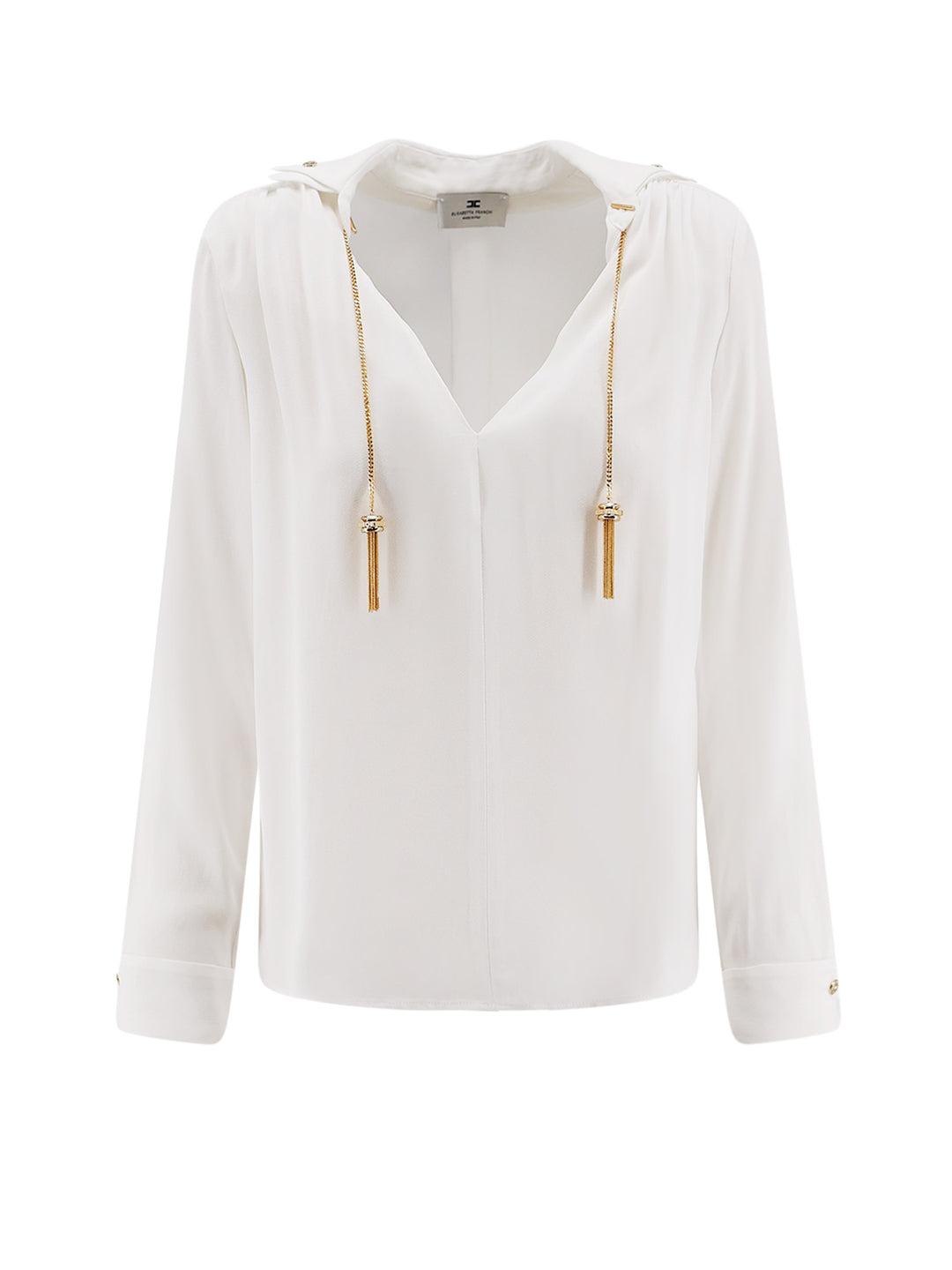 Elisabetta Franchi Shirts - Light and natural | 23ff2534794650fa6f2bbf41863830e9bebb7b5f