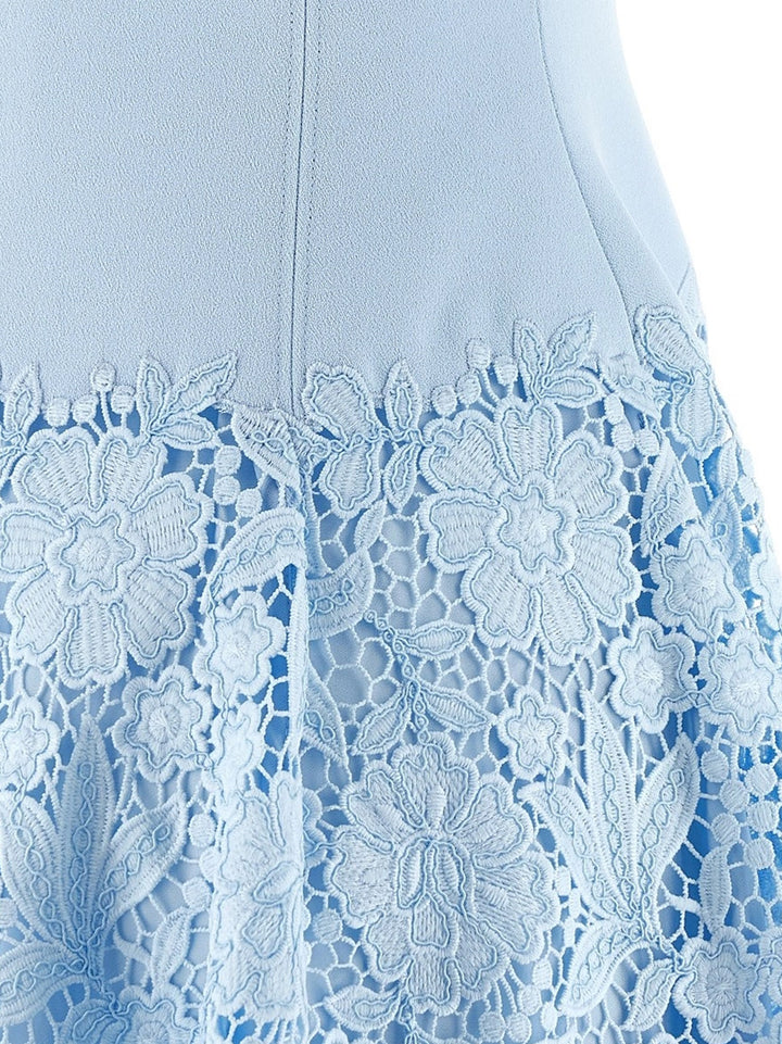 Self Portrait Dresses - Blue and green | 9421eb4a05b08bfeebc83850b954e9984e0e0eb1