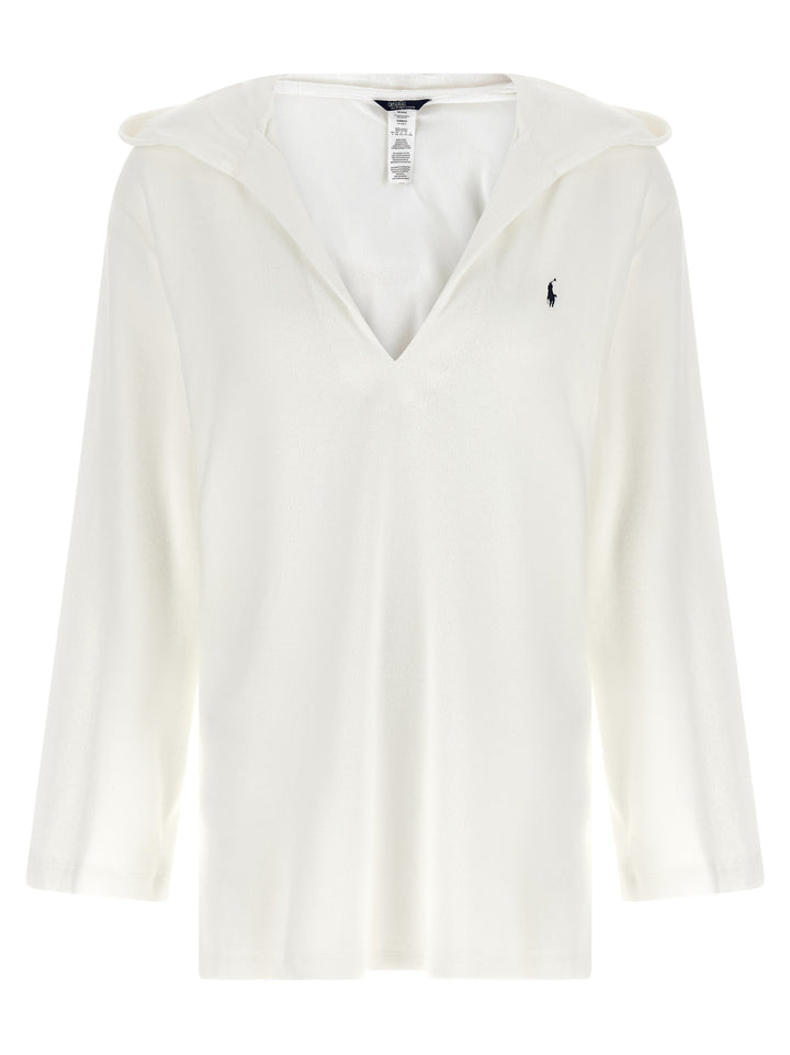 Polo Ralph Lauren Hooded Sweater Camicie - Bianco | ee784cf3230153c144039eaa39ab62c52c95d4f9