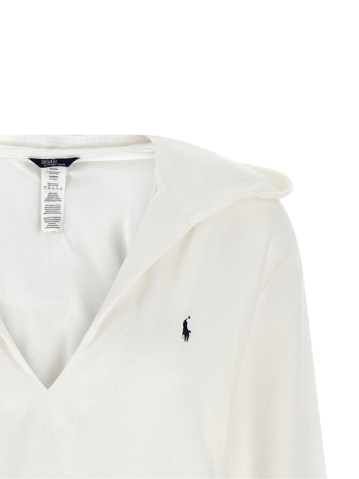Polo Ralph Lauren Hooded Sweater Camicie - Bianco | d271017738a455c7e6b188dfaf7c5d4cd1eaabf9