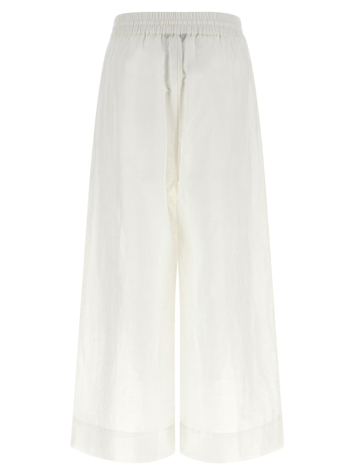 Polo Ralph Lauren Linen Trousers Pantaloni - Bianco | eab605a2c466276f62412c8072c1794101542c07
