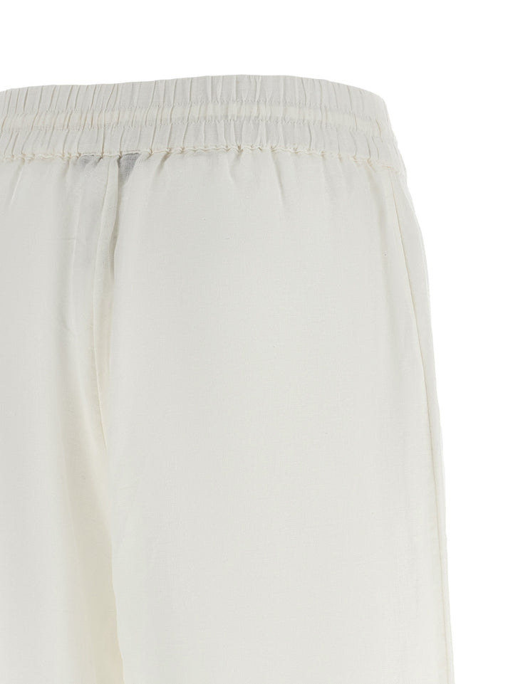 Polo Ralph Lauren Linen Trousers Pantaloni - Bianco | 711e257ad9dfd7bcadc88ede903ee434eb6ce87c