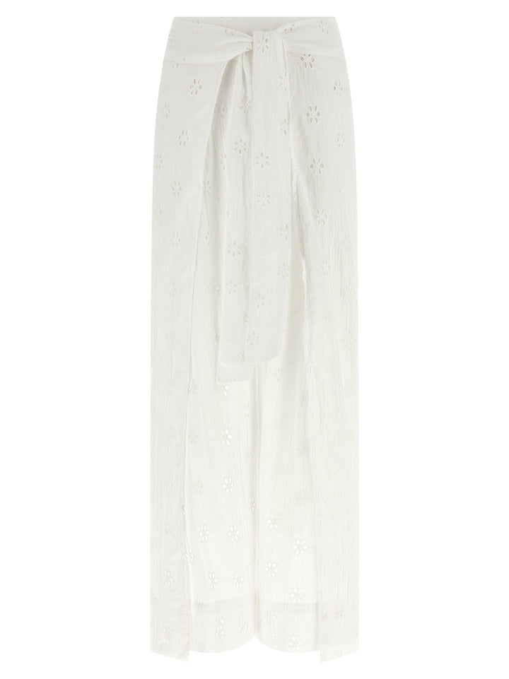 Polo Ralph Lauren Wrap Pantaloni - Bianco | 5ad3d9c66e9f98daf1b2ad1a46ceec4f8a0d9795