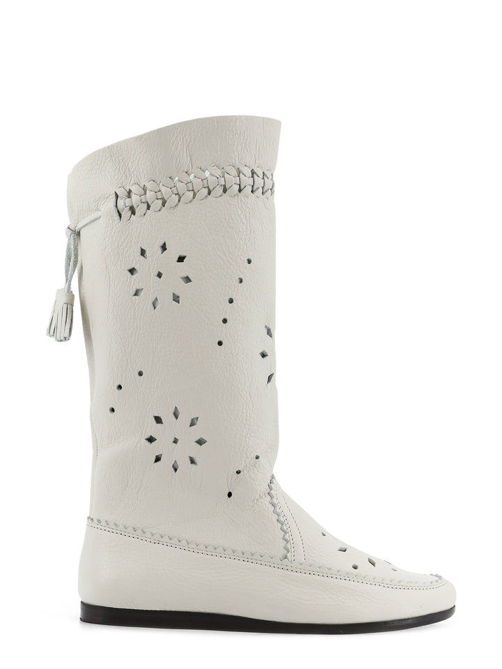 Isabel Marant Boots - CHALK | 14d7faf6fe387c55dc8bbbdb022cbbe95f4a87a1