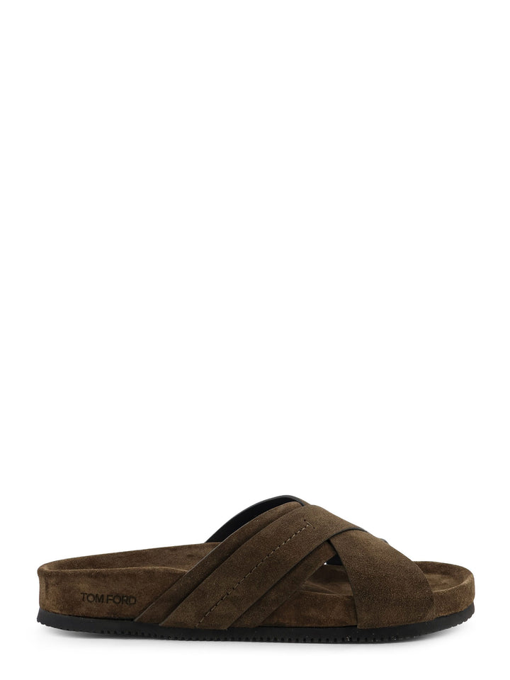Tom Ford Sandals - KHAKI | 06fd0f2b32ec6c316f7a1f58df443e33d94f3f02
