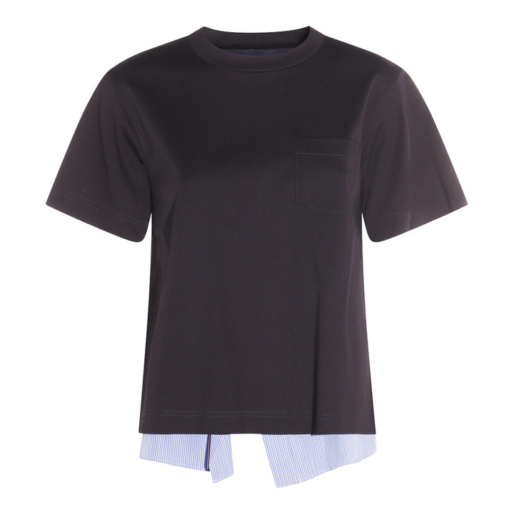 Sacai T-shirts and Polos - NAVY/BLUE STRIPE | 17306fabcf51efd1106a4ebd79dbee02d3c4d4b9