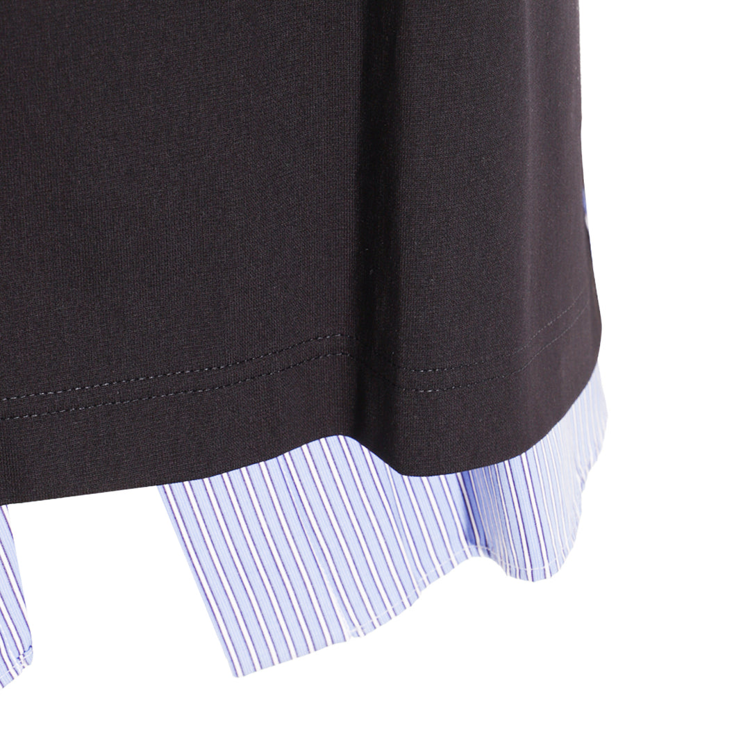 Sacai T-shirts and Polos - NAVY/BLUE STRIPE | c464db113b675d077963c48b83f4ff0b9fdd5fa4