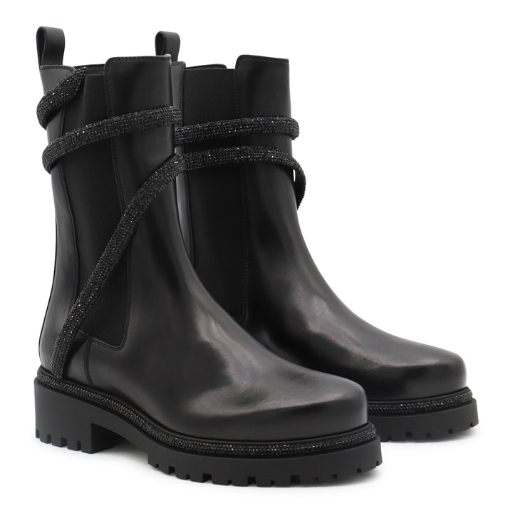 René Caovilla Boots - Blacks and greys | 5e87f7382a92c2c01e64a9ff75cc73137f8d9c29