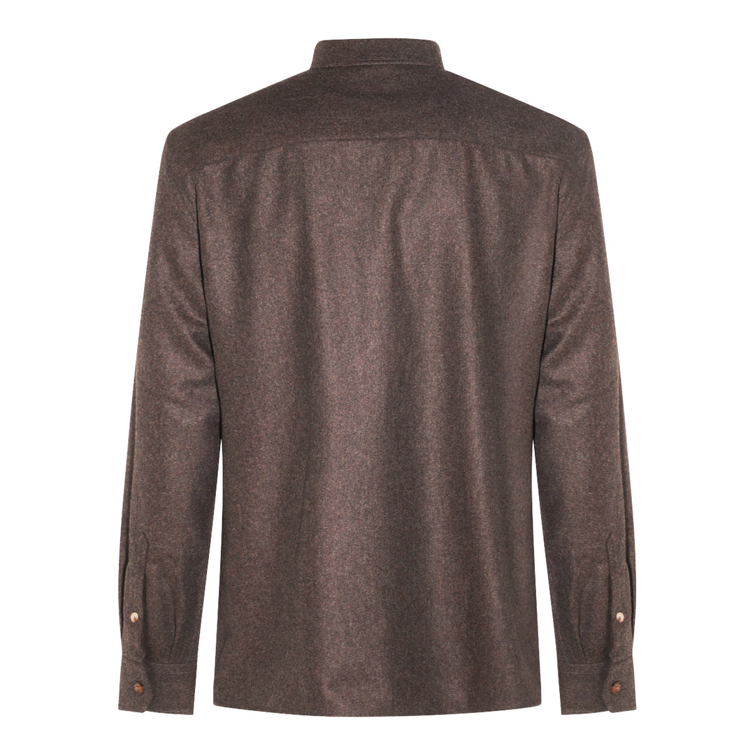 Brunello Cucinelli Shirts - Marrone | fa4560af59c82d4477f3d9d750d296eb1779c9cf