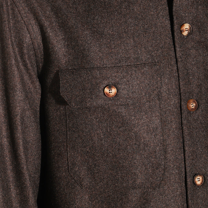 Brunello Cucinelli Shirts - Marrone | 29fa2a3025526cc9a645b12431d405bcd5025d50