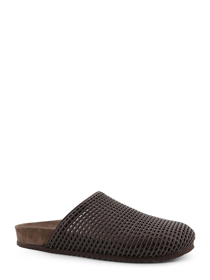 Brunello Cucinelli Sandals - DARK BROWN BLACK | 669a1ba554af5a119f8fcd017254e92fc74c202b