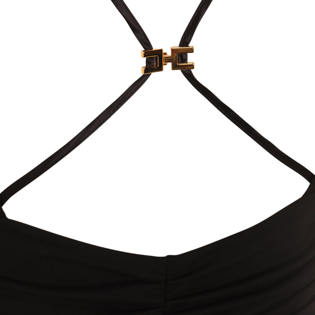 Elisabetta Franchi Dresses - Blacks and greys | fe5236aabcb92dfdb6689b8b571675108fc6a17b