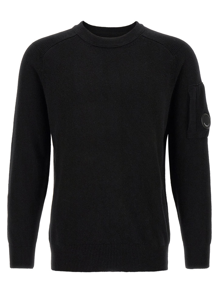 C.P. Company Lambswool Grs Maglioni - Nero | 0546ecab237c15c5ae9aaaa92424592ba0c1237d