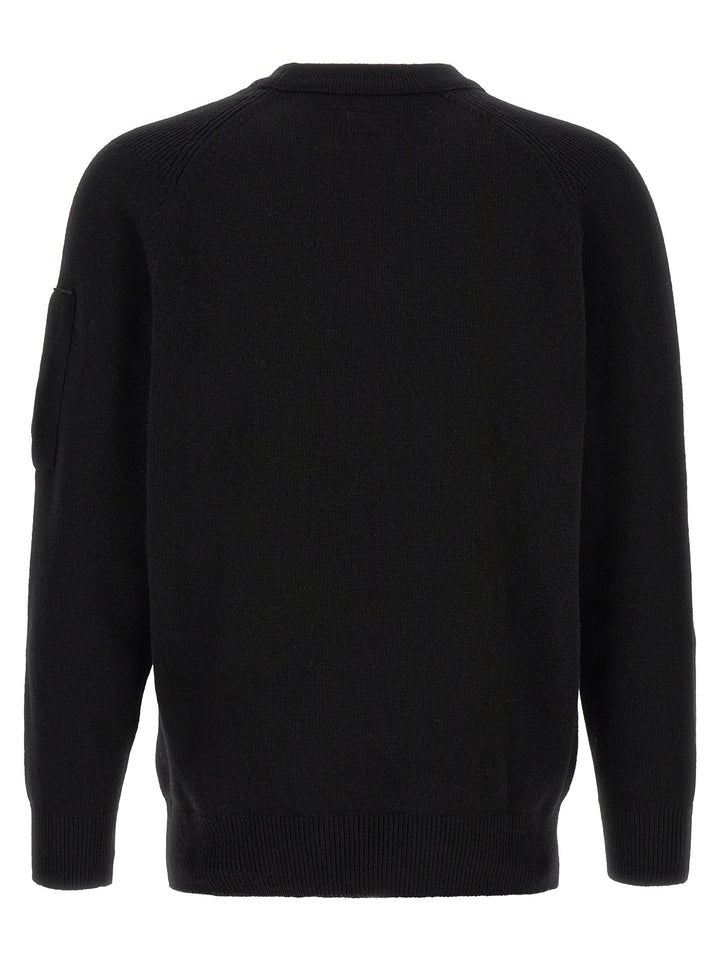 C.P. Company Lambswool Grs Maglioni - Nero | b91cf2bd9f622d1142b0fe8d52b92c2ae7577ce8