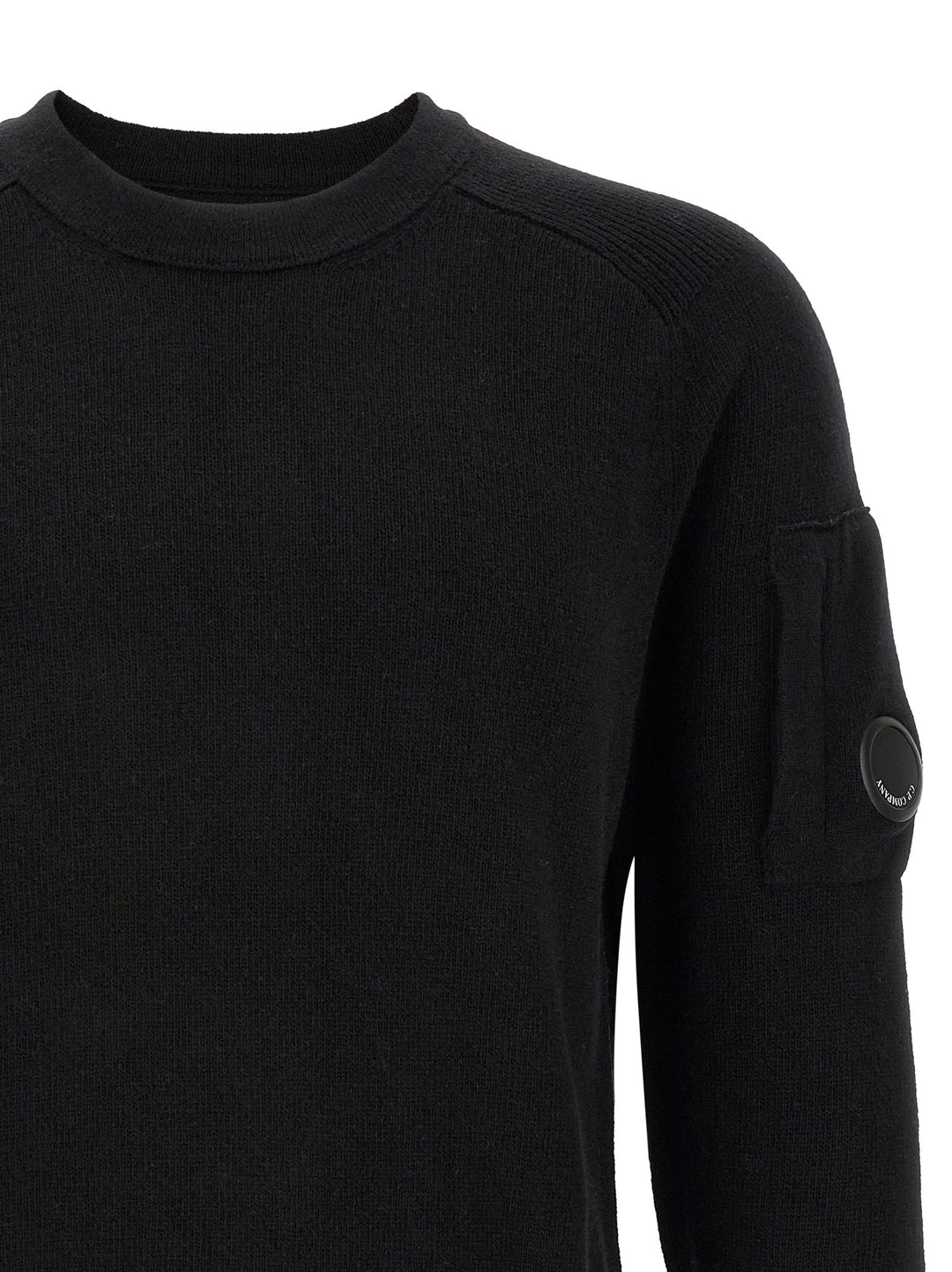 C.P. Company Lambswool Grs Maglioni - Nero | 85aa2f35727b84252e5bcf53737abc4eab3ec44c