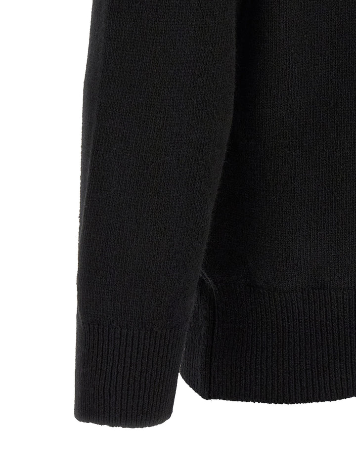 C.P. Company Lambswool Grs Maglioni - Nero | 854b3b08fb9cb9214c21585f205e18850c9588bc