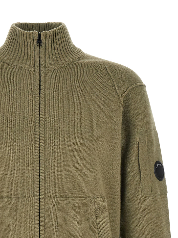 C.P. Company Lambswool Grs Maglioni - Verde | 18ed2ef7c854f3891a2bf2d36b2b92becdf6d757