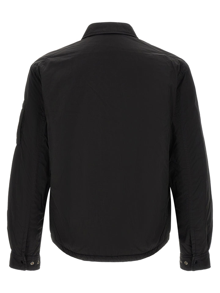 C.P. Company Chrome-R Padded Button Puffer Jackets - Nero | 6dd742827c5d1cf646912f27761bb9e77c1fda0b