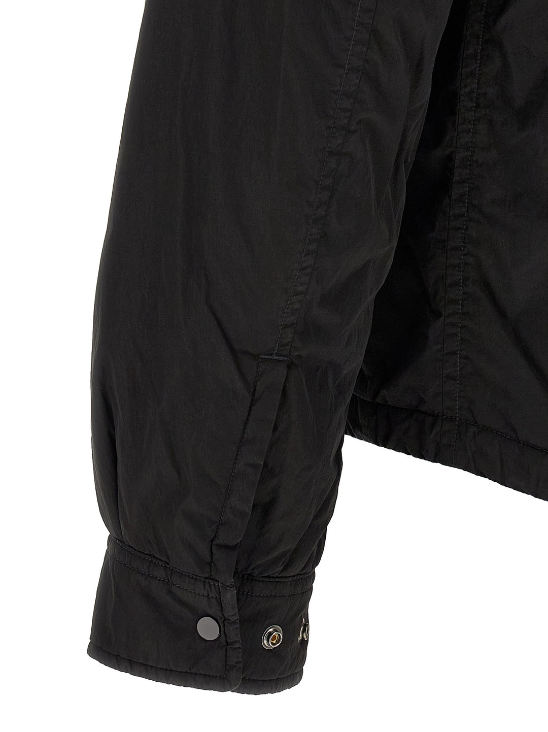 C.P. Company Chrome-R Padded Button Puffer Jackets - Nero | 214d8050e6ed66bc058a5149c14ce68fe7c2497e