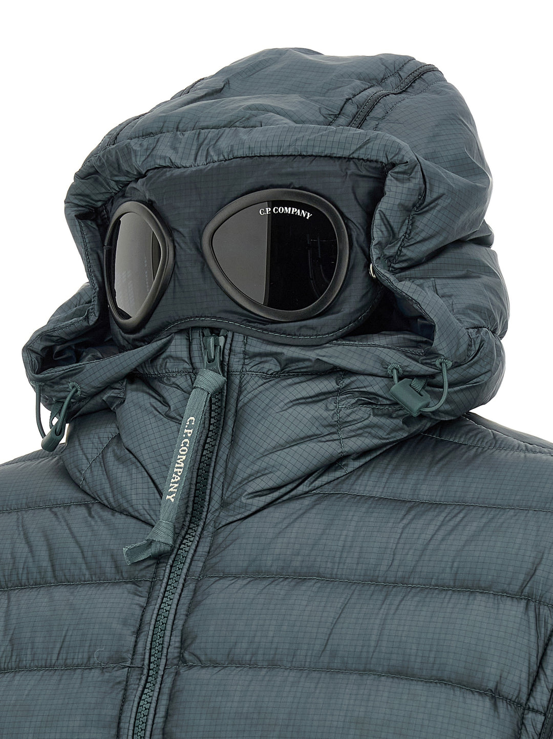 C.P. Company Goggle Puffer Jackets - Blu | 8cbb0e8b07064f47ed9619ef437842fe192e5f8c