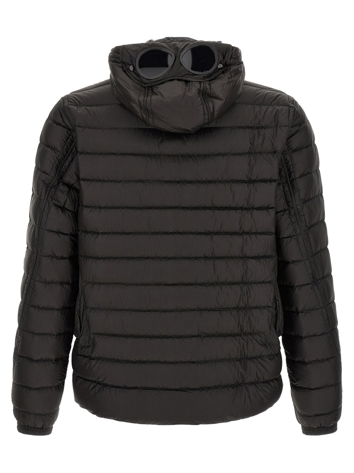 C.P. Company Goggle Puffer Jackets - Nero | ee9e6b2faccbfa4d1e9af2748386216ab0429371