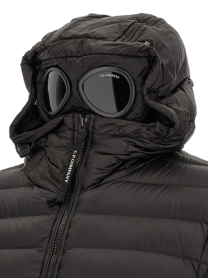 C.P. Company Goggle Puffer Jackets - Nero | 866019f10e17a9a206803fb666793512b3a49ca1