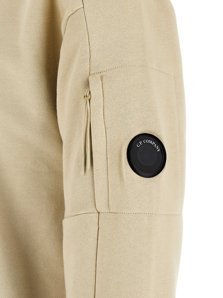 C.P. Company Diagonal Raised Felpe - Beige | 5548de24fc7f31cf3a32a047b3e2ebade9873fb7