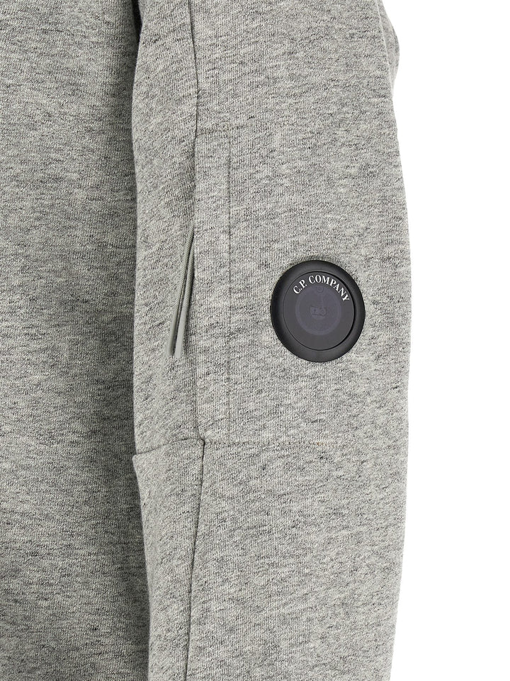 C.P. Company Diagonal Raised Fleece Felpe - Grigio | 4303d2fefad5a27e2df5d25b55616a8e03515d4f