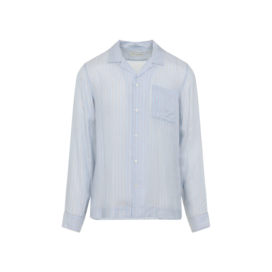 Dries Van Noten Shirts - Blu | 745d74e50a67197a2ff78c0cf08662c6a6d9c477