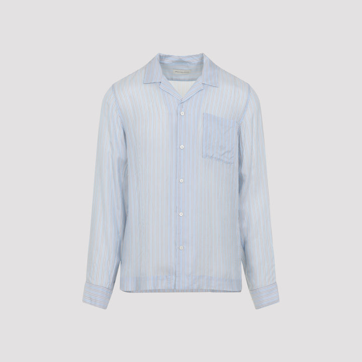 Dries Van Noten Shirts - Blu | 058fdcc607e518f0a1608247199f18df68edcffb