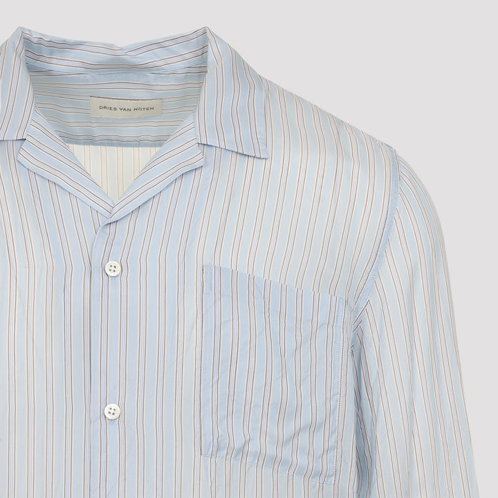 Dries Van Noten Shirts - Blu | 2a85e0c58e0c550645cecb824ac69d20d74f3259