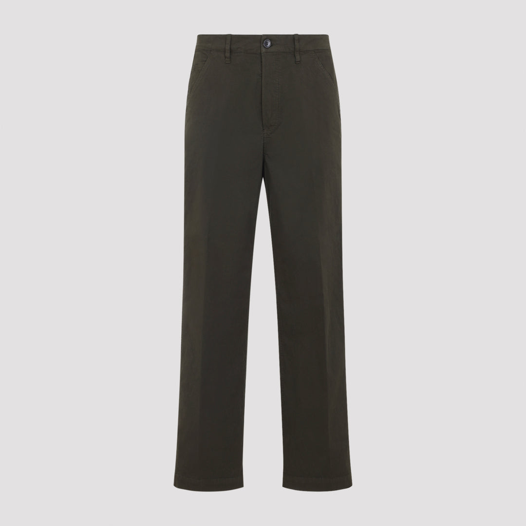 Dries Van Noten Regular & straight leg - Verde | 607b7b47095aece5f930960d33224555d11a7389