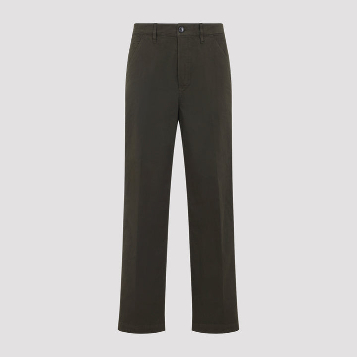 Dries Van Noten Regular & straight leg - Verde | 607b7b47095aece5f930960d33224555d11a7389