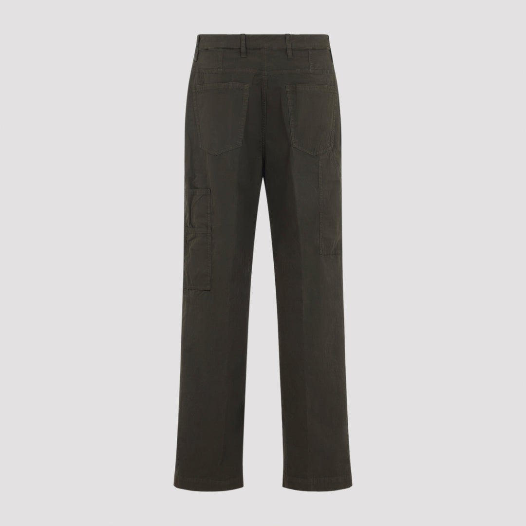 Dries Van Noten Regular & straight leg - Verde | 1f178e54bbf516fddff8b603097d1f0b79e71eff