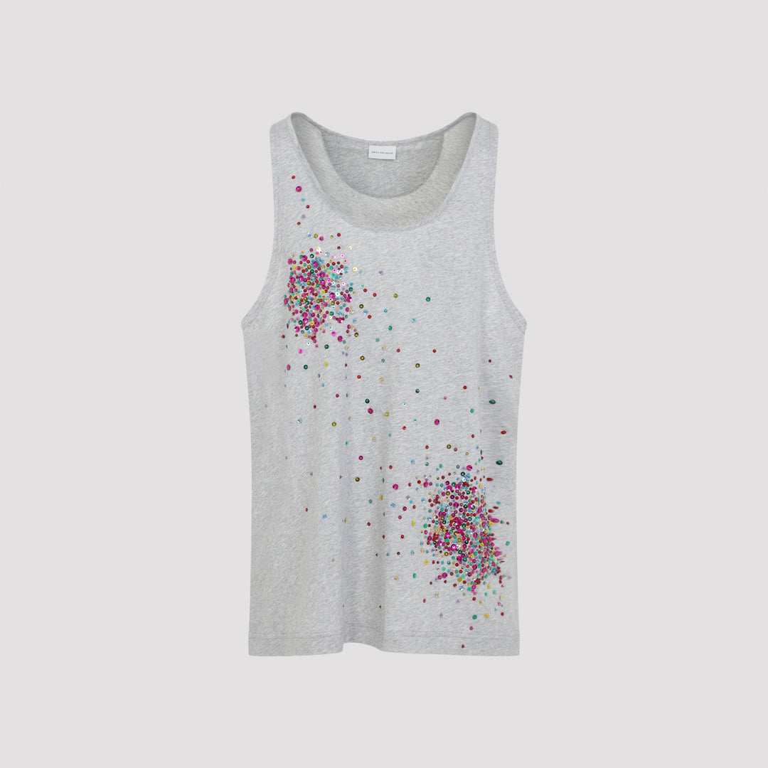 Dries Van Noten Top - Grey | ecf02b9b67538e843db2aa8e5262a5240e82f7c5