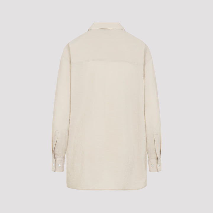 Lemaire Shirts - Nude & Neutrals | fc23d9429150142f52d8c1dd3005eaf96ec4b8c4