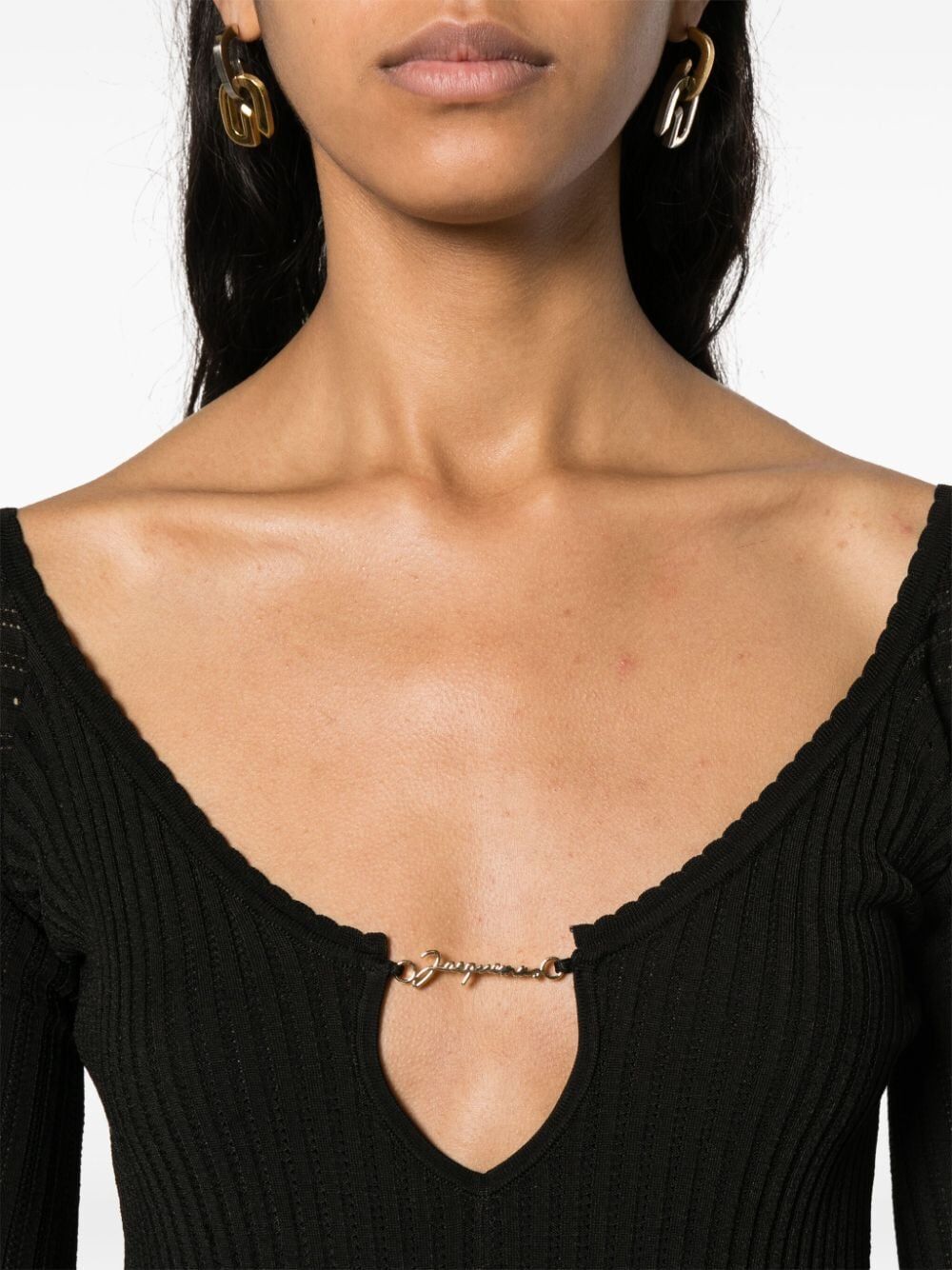 Jacquemus Midi dresses - Nero | 8024f422dcfb788dc40d283892022abfa8c9faa4