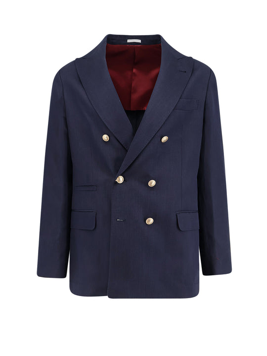 Silk And Linen Blazer