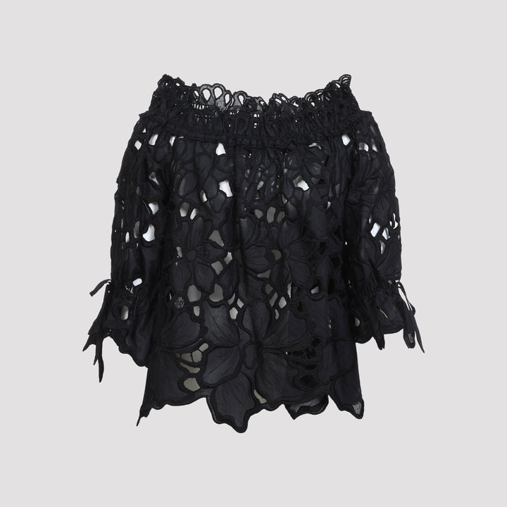 Ermanno Scervino Life Blouse - Nero | dd22f98ee7f59ccbcdefe745662008d9505c40a0