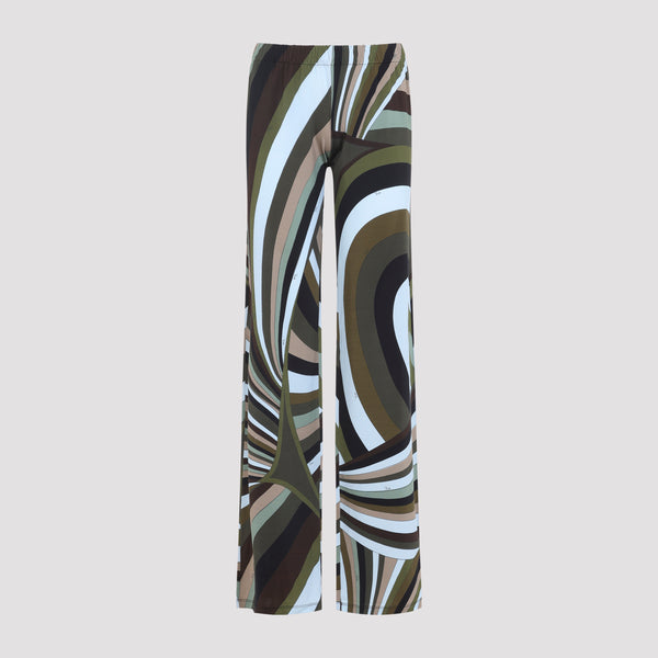 Pantaloncini Elasticizzati In Cotone Seersucker
