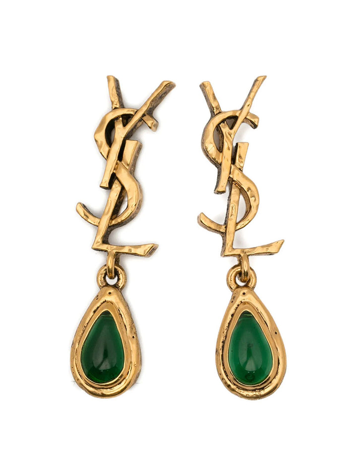 Saint Laurent Paris Orecchini - Metallic | 61eab0bfd7457dc039c345588f44694abf0c28fa
