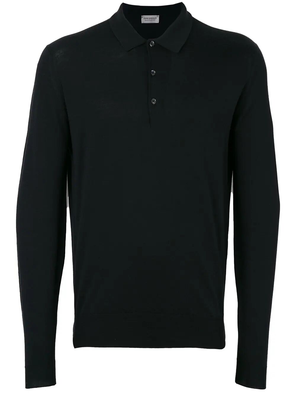John Smedley Polo neck - Nero | c44cc04220eec7efce3ce63573c8555a662fe24a
