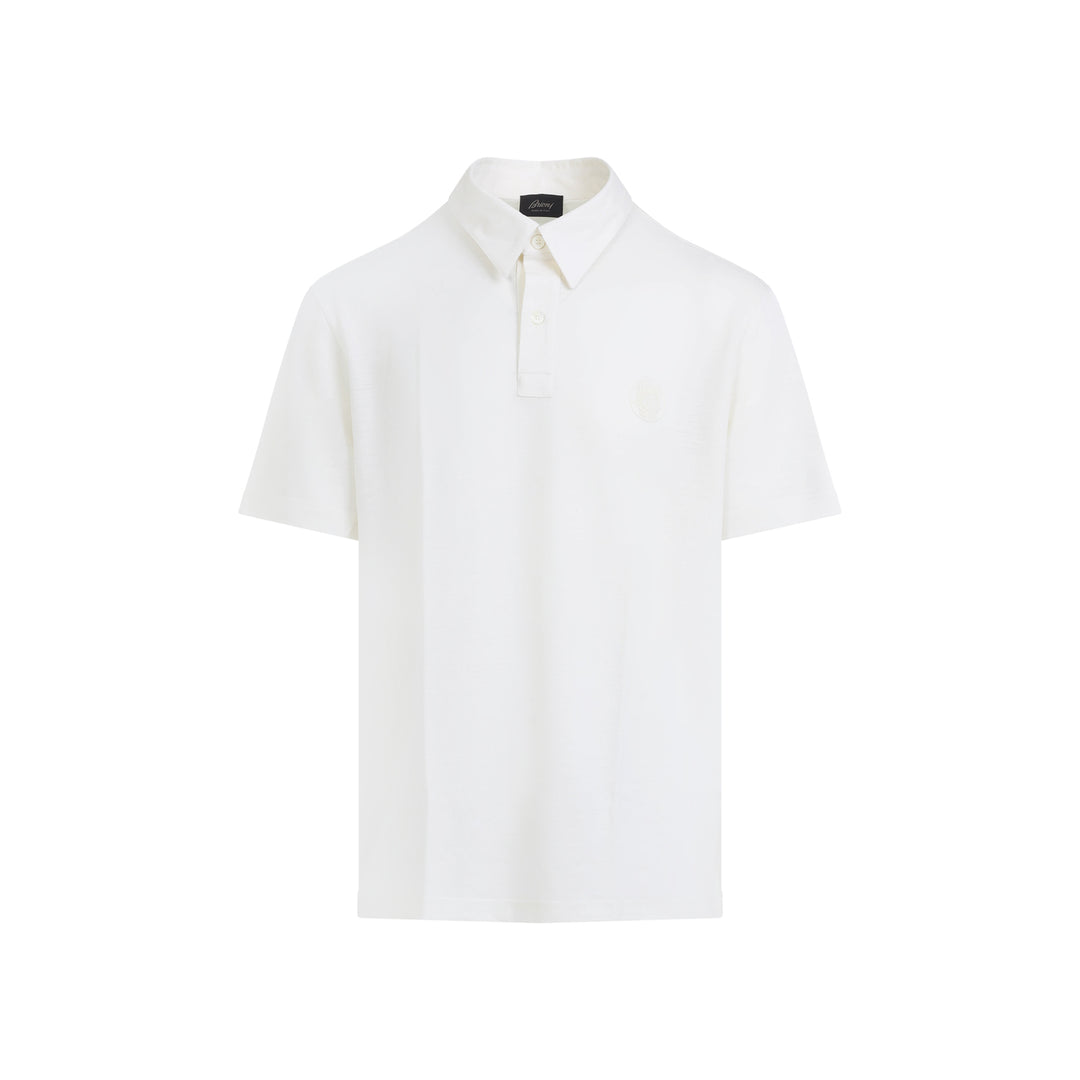 Brioni Polo - Bianco | 64a63904a0836f24e3abd980efcbed86689e4f87