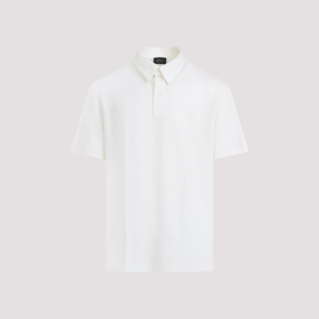 Brioni Polo - Bianco | 3d84142f5ca374f04fad2599c1cd77e1d45a6bde