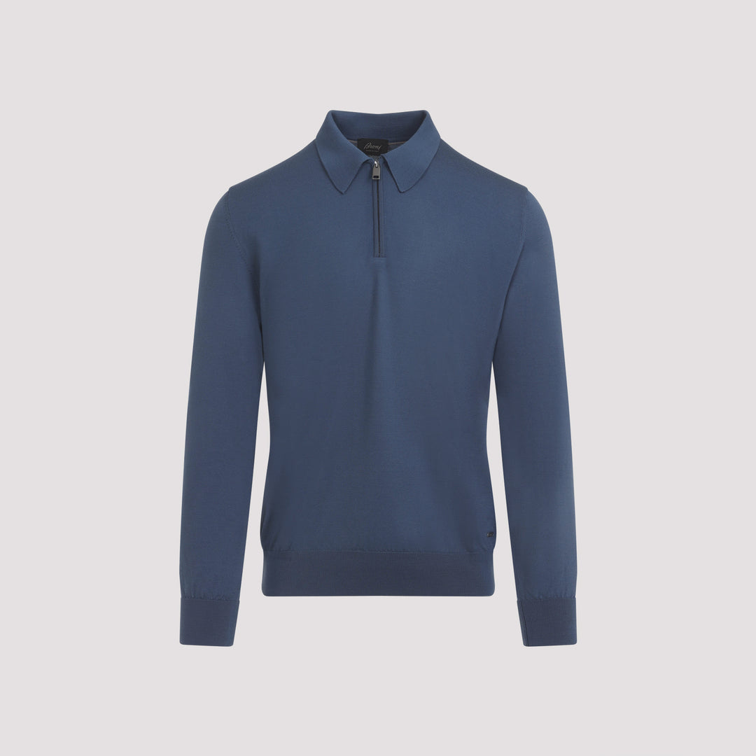 Brioni Polo - Blu | 15a7abcfe3db9a30534c5252e46a32a84e202432