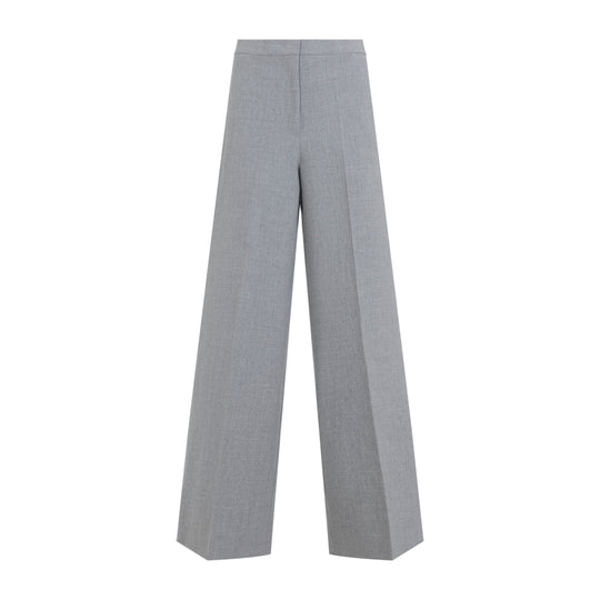 Grey Polyester Pants