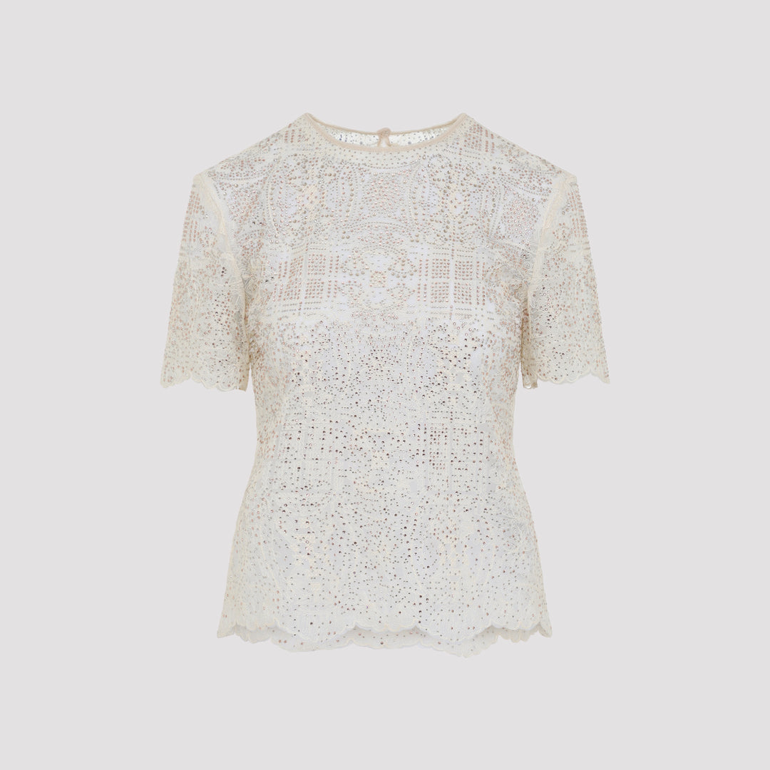 Ermanno Scervino Top - Nude & Neutrals | a5622bf2d62abead492d3475c31a6c119d14c88c